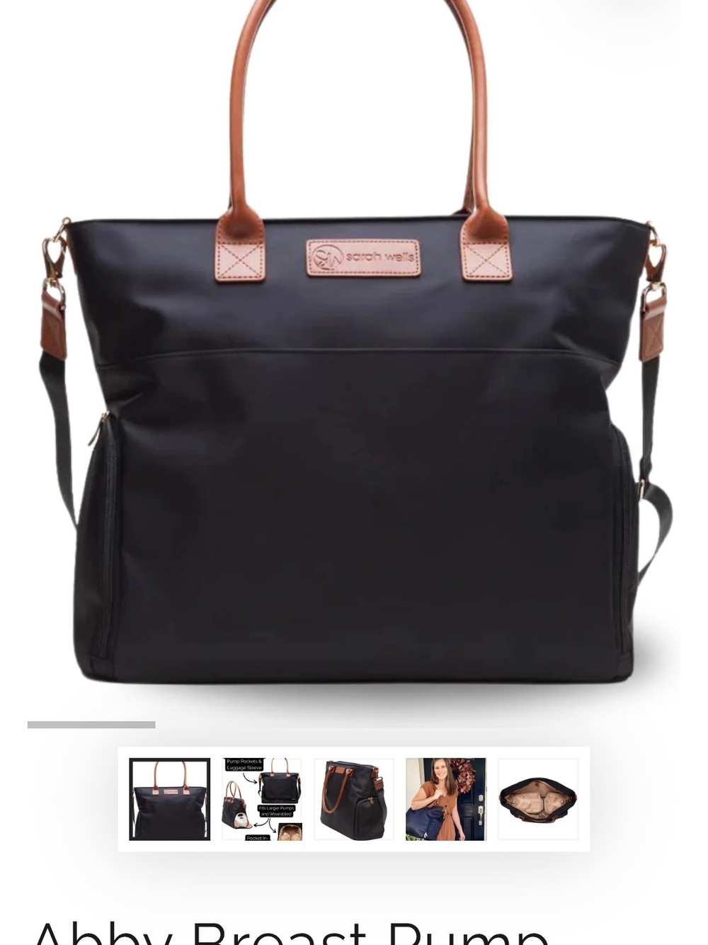 Sarah Wells Abby Breast Pump Tote